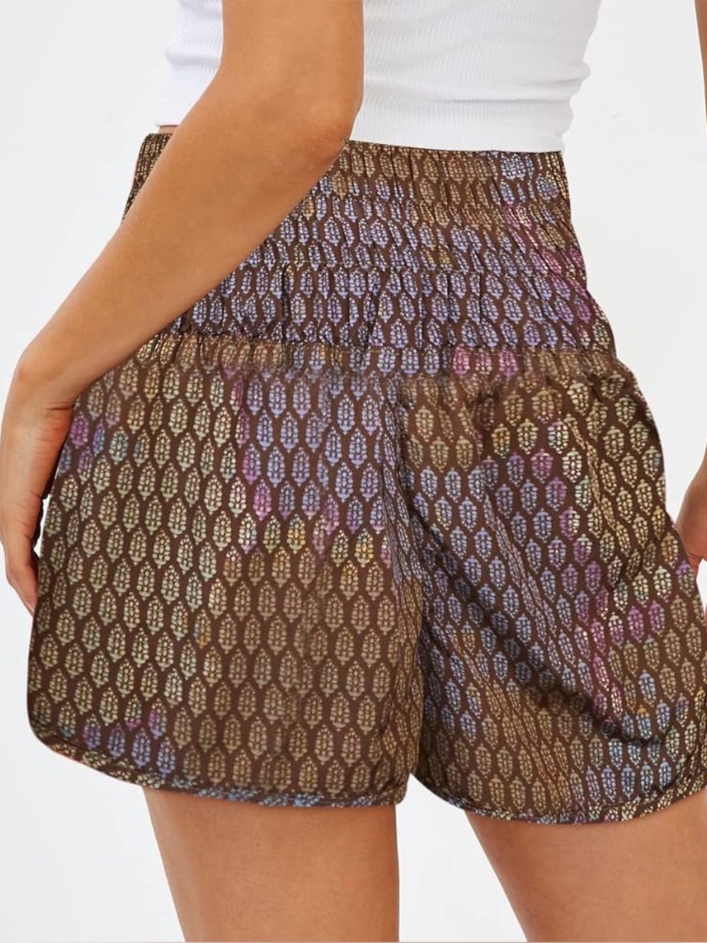 Free People | Womens The Way Home Run Shorts NWOT size small. - Picture 2 of 7